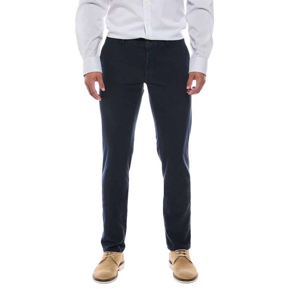 Slowear Mens  Regular Fit Pant, Navy